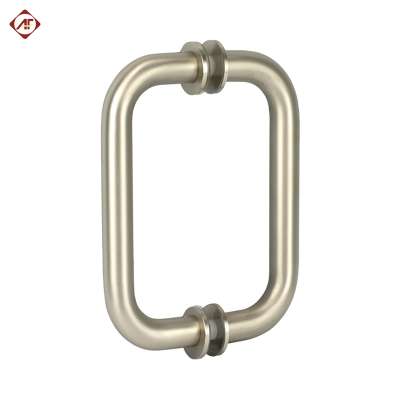 Brushed Nickel Traditional Tubular Pull Handle