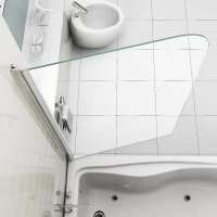 Frameless Bathroom Shower Door, cheap folding glass doors